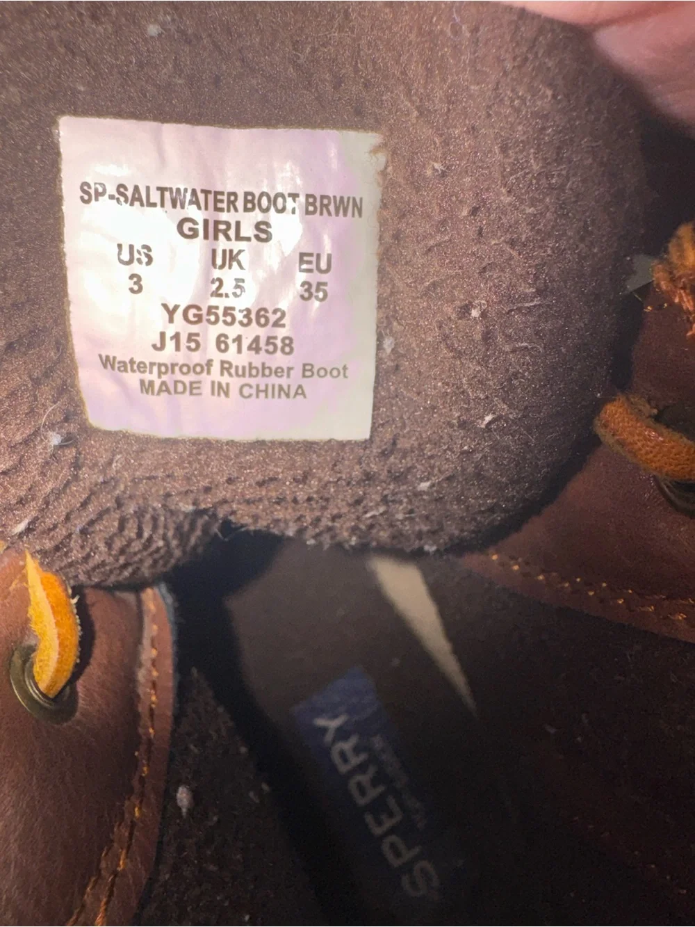 Sperry kids duck